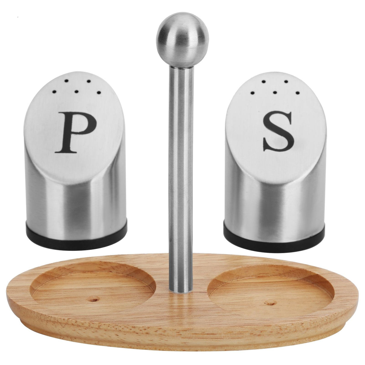 Stainless Steel Condiment Container Pot Seasoning Box Set Spice Pepper Jar Kitchen Cooking Tool