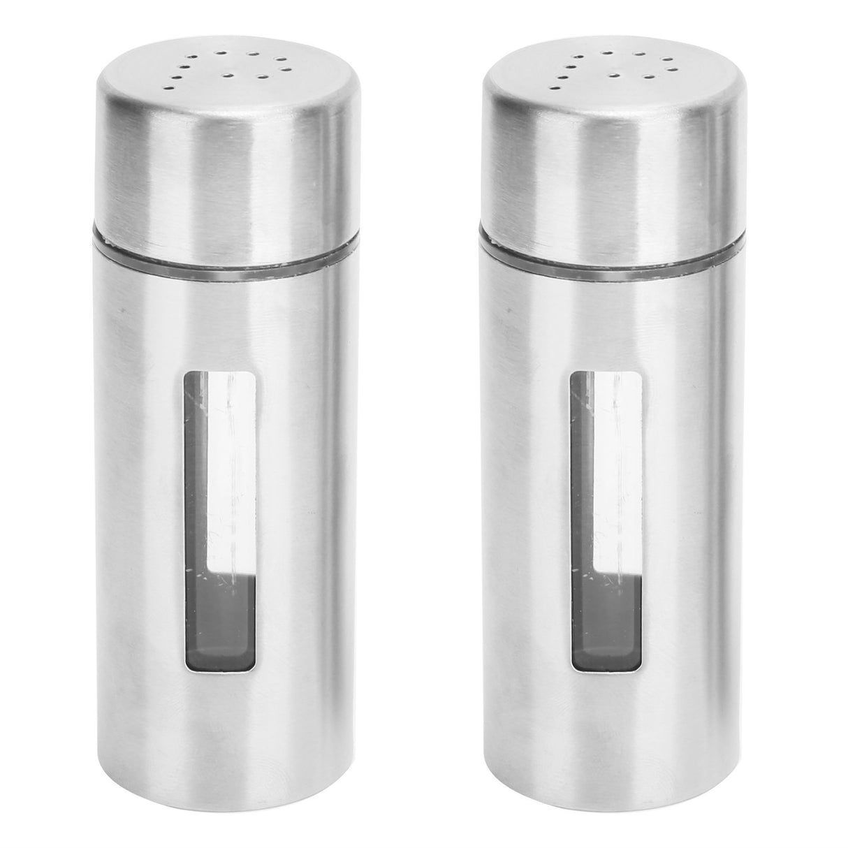 Stainless Steel Condiment Seasoning Container Pots Set with Spice Rack for Dining Room Supplies