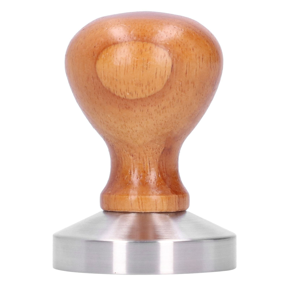 58mm Stainless Steel Coffee Powder Hammer Tamper with Wood Handle Coffee Accessories