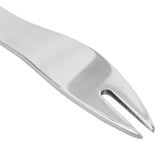 Fruit Fork 304 Stainless Steel Lovely Mini Dessert Fork for Cake Party Restaurant HotelStainless Steel Color 1Pc