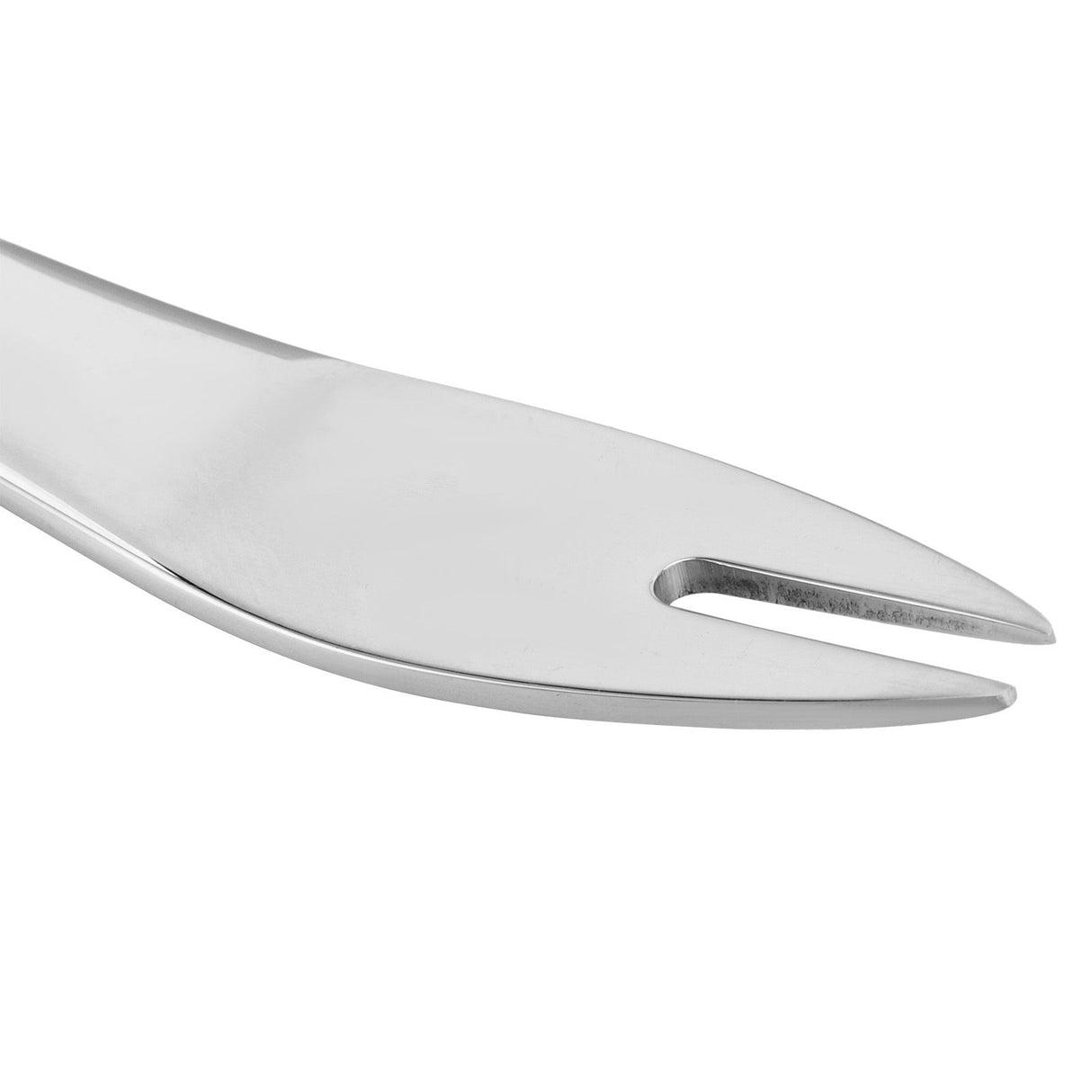 Fruit Fork 304 Stainless Steel Lovely Mini Dessert Fork for Cake Party Restaurant HotelStainless Steel Color 1Pc