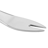 Fruit Fork 304 Stainless Steel Lovely Mini Dessert Fork for Cake Party Restaurant HotelStainless Steel Color 1Pc