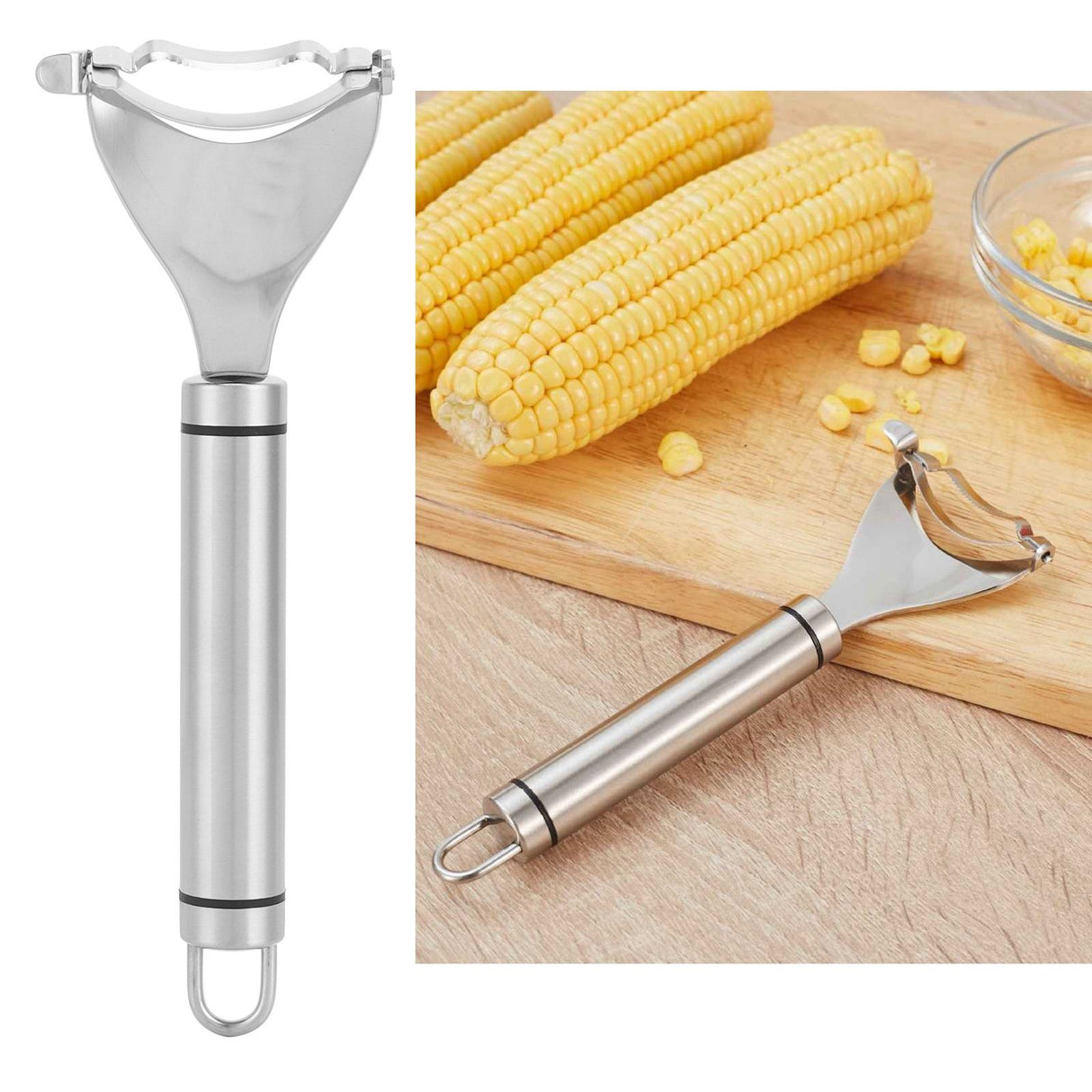 Corn Stripper Peeler Thresher Tool Stainless Steel Kernel Cutter Kitchen Utensils Gadgets