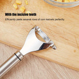 Corn Stripper Peeler Thresher Tool Stainless Steel Kernel Cutter Kitchen Utensils Gadgets - Extra Image