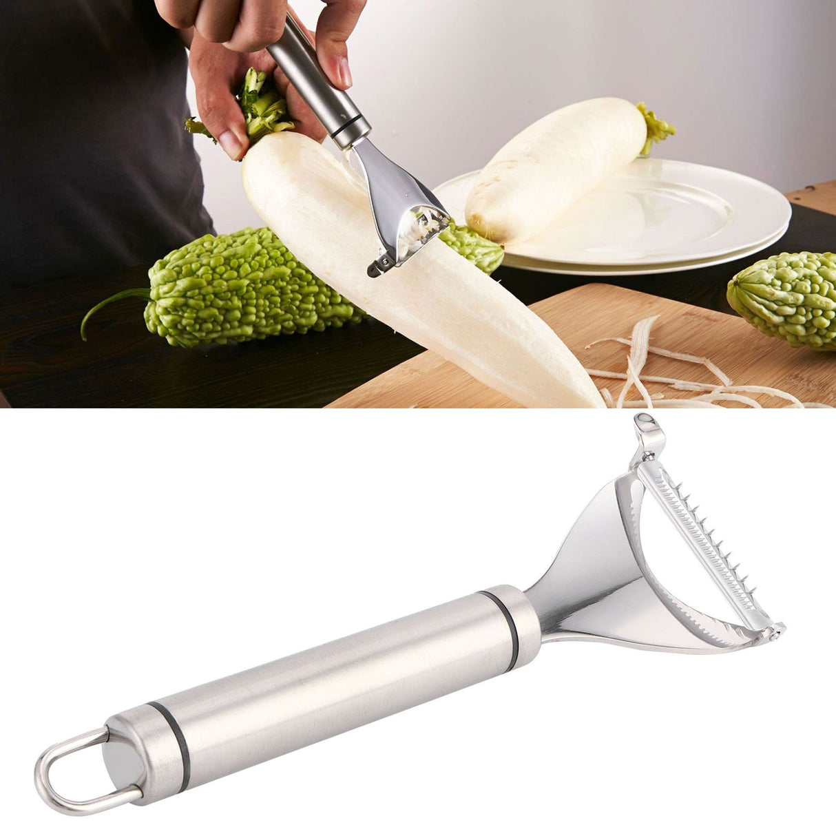 Vegetable Fruit Peeler Potato Cucumber Carrot Grater Stainless Steel Household Kitchen Tool