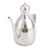 Oil Dispenser Stainless Steel Oil Bottle Leakproof Vinegar Pot Kitchen Storage Container0.25L