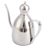Oil Dispenser Stainless Steel Oil Bottle Leakproof Vinegar Pot Kitchen Storage Container0.25L