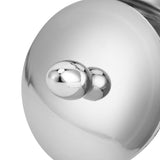 304 Stainless Steel Sugar Bowl with Lip Spoon Home Kitchen Salt Pepper Spices Bowl - Extra Image