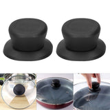 2Pcs Pot Lid Knobs Replacement Pan Cover Holding Handle with Screw Cookware Accessories