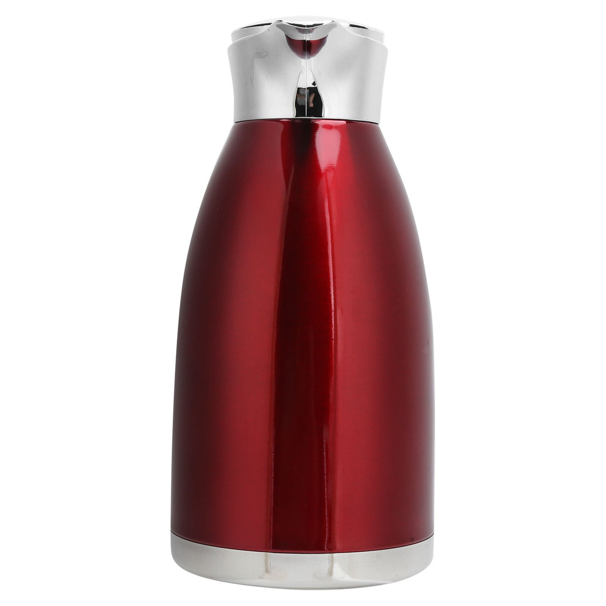 2L Thermal Jug DoubleWall Stainless Steel Vacuum Insulation Kettle for Coffee Tea(Red )