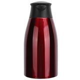 2L Insulation Pot Stainless Steel Vacuum Thermal Kettle Jug for Home Office TravelRed