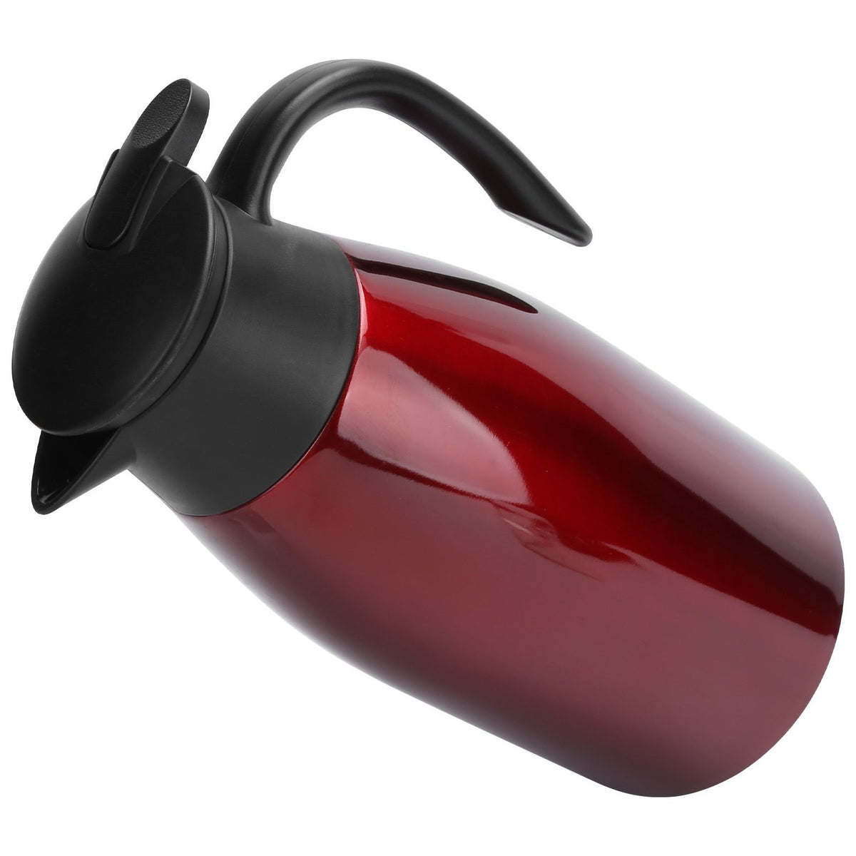 2L Insulation Pot Stainless Steel Vacuum Thermal Kettle Jug for Home Office TravelRed