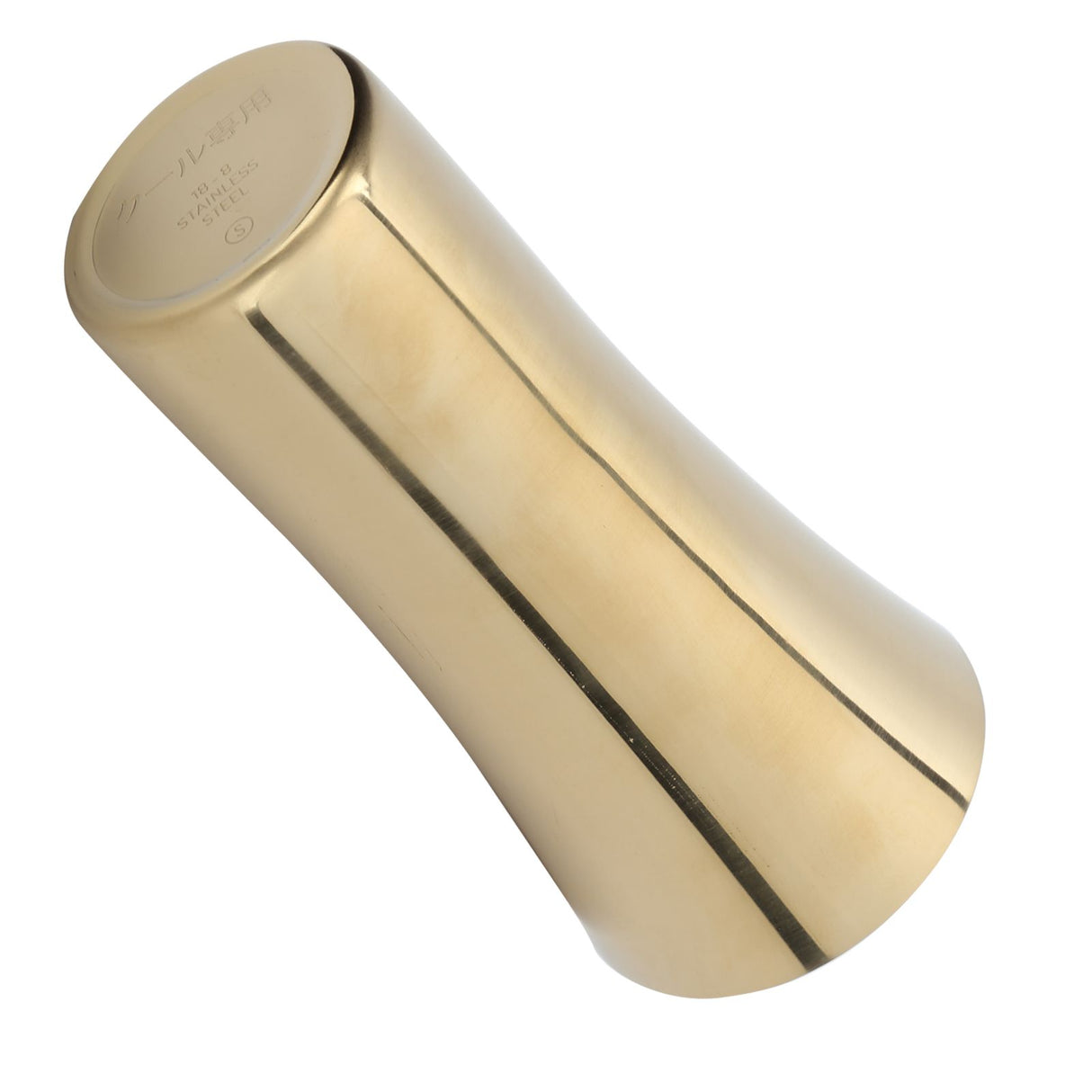 Stainless Steel Decorative Water Cup Beer Cold Drink Juice Mug Home Restaurant DecorGold 395ml
