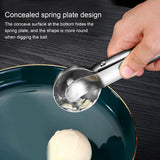 304 Stainless Steel Spoon Ice Cream Fruit Ball Scoop Cutlery Kitchen Tool Accessory - Extra Image