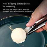 304 Stainless Steel Spoon Ice Cream Fruit Ball Scoop Cutlery Kitchen Tool Accessory