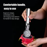 304 Stainless Steel Spoon Ice Cream Fruit Ball Scoop Cutlery Kitchen Tool Accessory