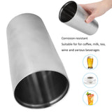 Coffee Mug Portable 304 Stainless Steel Drinking Cup for Picnic Barbecue Mountain Climbing - Extra Image