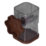 Manual Nut Chopper Effortless Easy to Clean Hand Crank Nut Grinder for Almonds Hazelnuts PecansCoffee