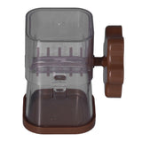 Manual Nut Chopper Effortless Easy to Clean Hand Crank Nut Grinder for Almonds Hazelnuts PecansCoffee