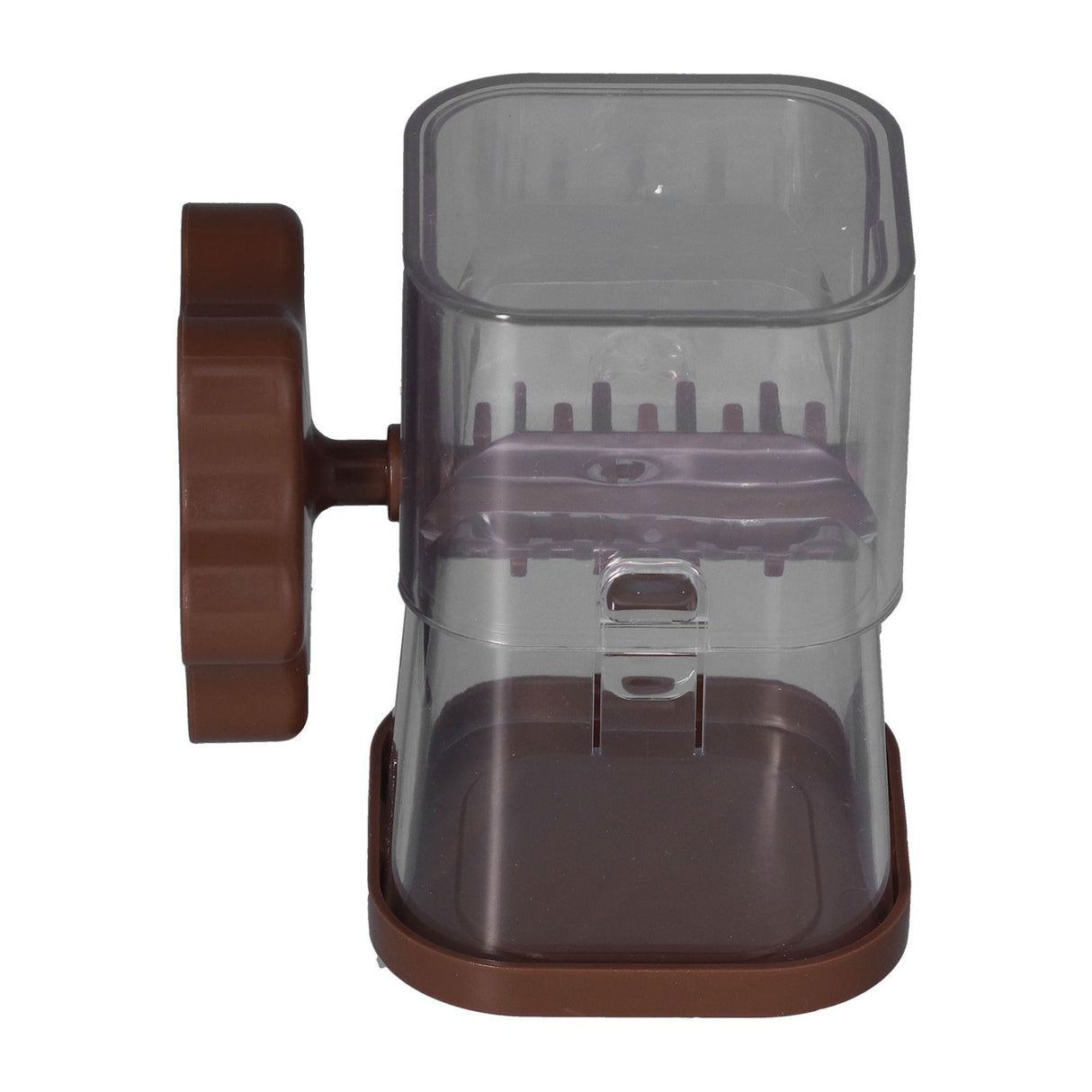 Manual Nut Chopper Effortless Easy to Clean Hand Crank Nut Grinder for Almonds Hazelnuts PecansCoffee