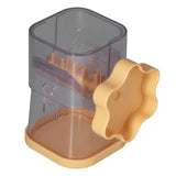 Manual Nut Chopper Effortless Easy to Clean Hand Crank Nut Grinder for Almonds Hazelnuts PecansYellow