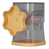 Manual Nut Chopper Effortless Easy to Clean Hand Crank Nut Grinder for Almonds Hazelnuts PecansYellow - 45-Degree Angle