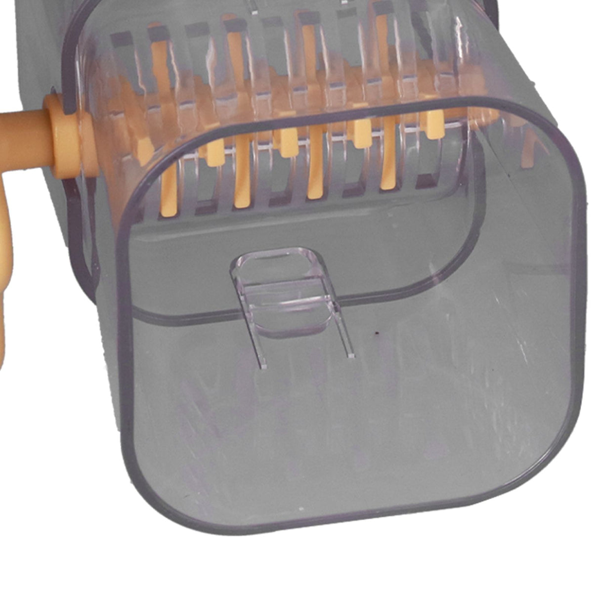 Manual Nut Chopper Effortless Easy to Clean Hand Crank Nut Grinder for Almonds Hazelnuts PecansYellow