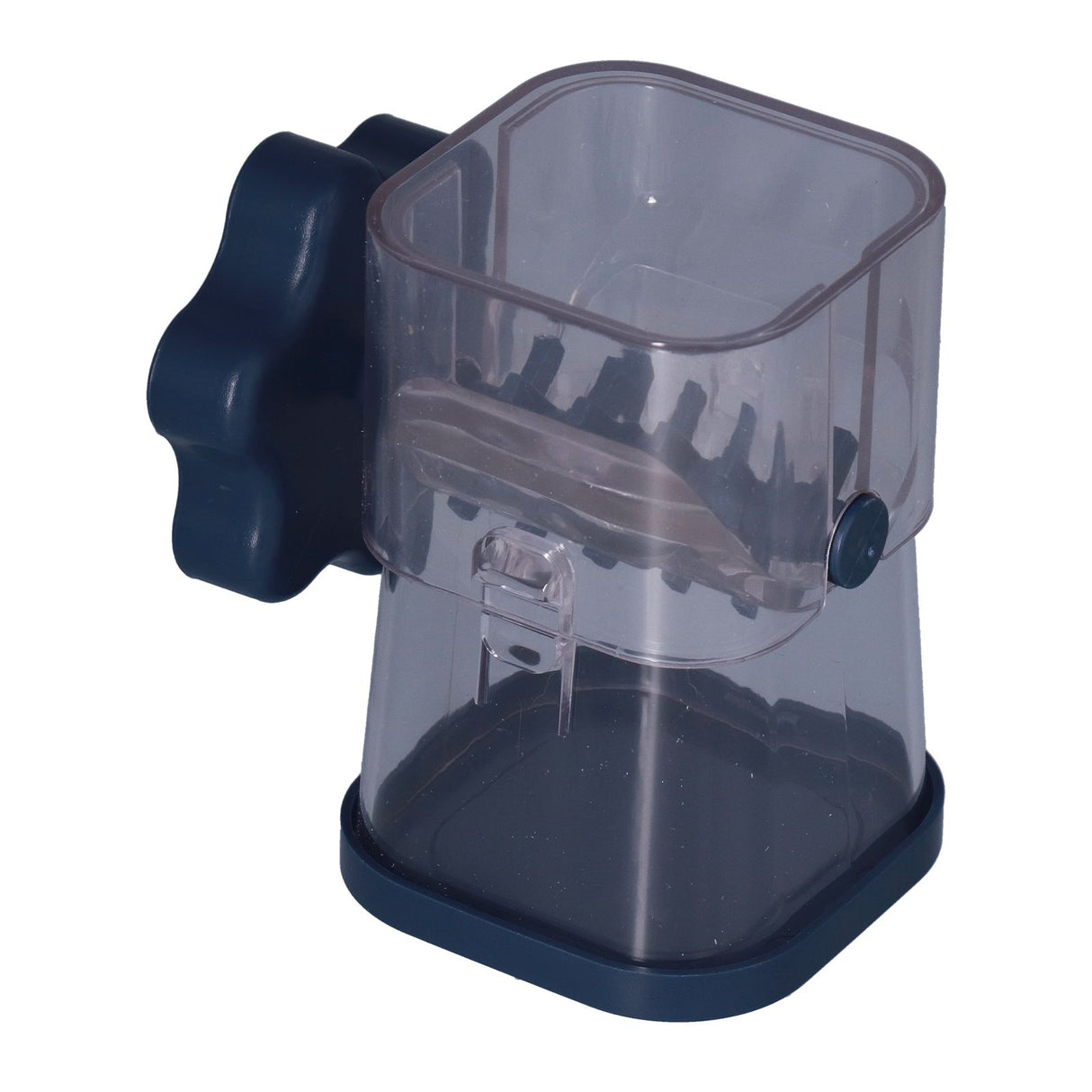Manual Nut Chopper Effortless Easy to Clean Hand Crank Nut Grinder for Almonds Hazelnuts PecansNavy Blue