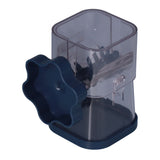Manual Nut Chopper Effortless Easy to Clean Hand Crank Nut Grinder for Almonds Hazelnuts PecansNavy Blue