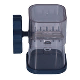 Manual Nut Chopper Effortless Easy to Clean Hand Crank Nut Grinder for Almonds Hazelnuts PecansNavy Blue