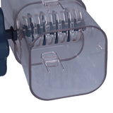 Manual Nut Chopper Effortless Easy to Clean Hand Crank Nut Grinder for Almonds Hazelnuts PecansNavy Blue