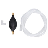 Tea Tray Drain Hand Suction Ball Pump Pipe Kit Copper Head Leakproof for 1.2cm Diameter Hose