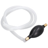 Tea Tray Drain Hand Suction Ball Pump Pipe Kit Copper Head Leakproof for 1.2cm Diameter Hose