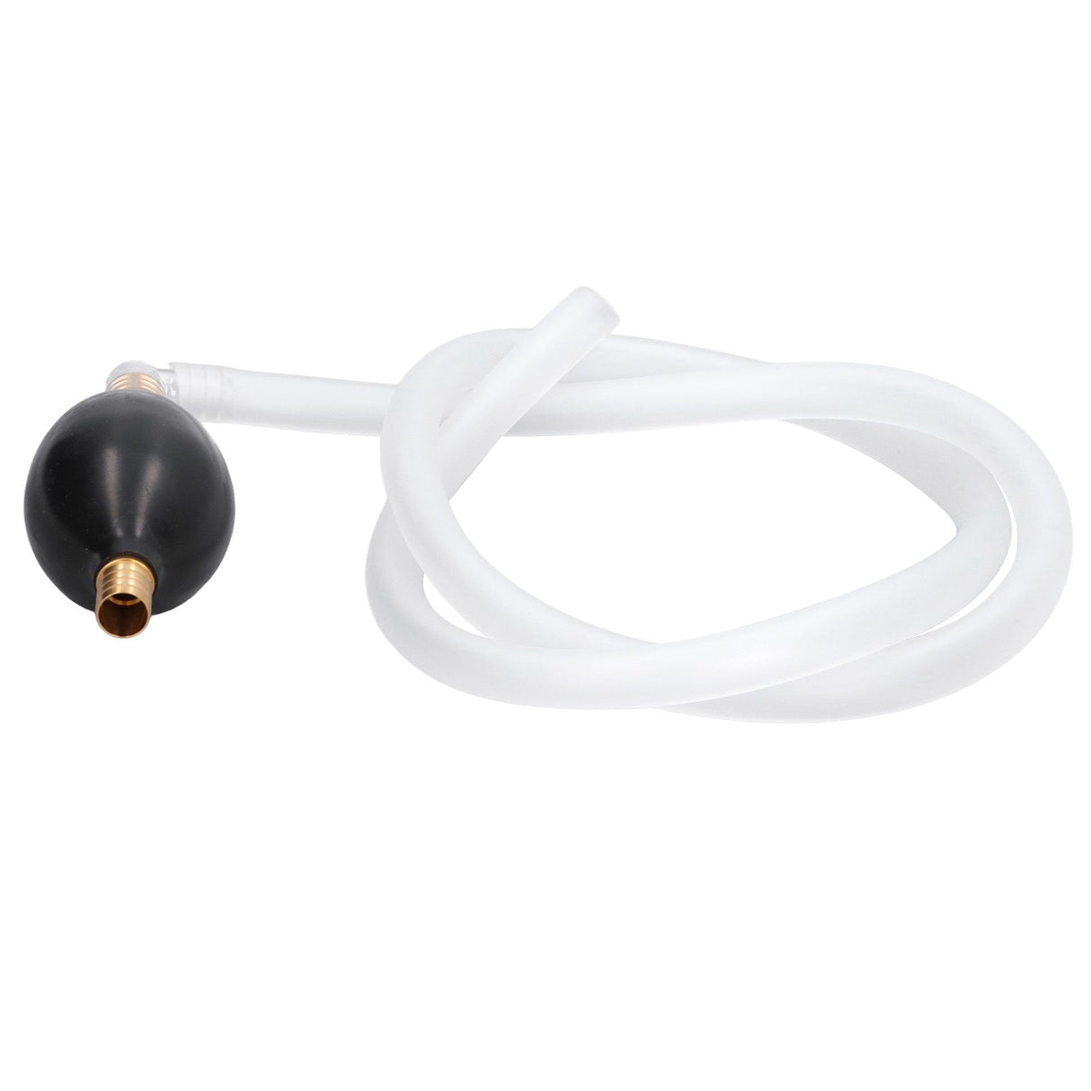 Tea Tray Drain Hand Suction Ball Pump Pipe Kit Copper Head Leakproof for 1.2cm Diameter Hose