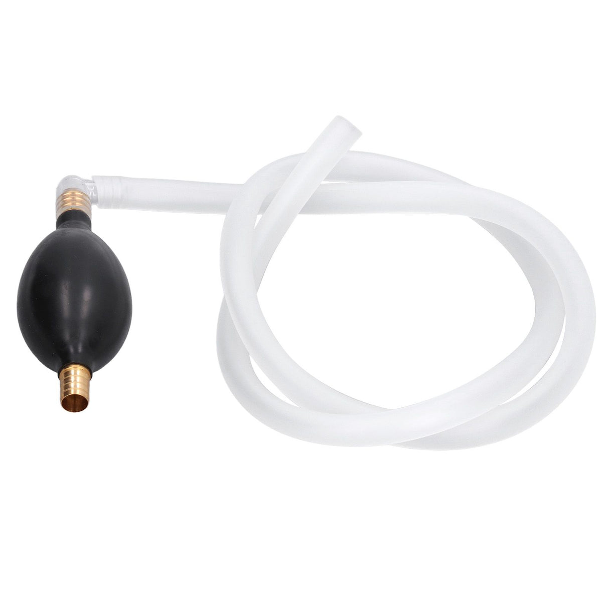 Tea Tray Drain Hand Suction Ball Pump Pipe Kit Copper Head Leakproof for 1.2cm Diameter Hose