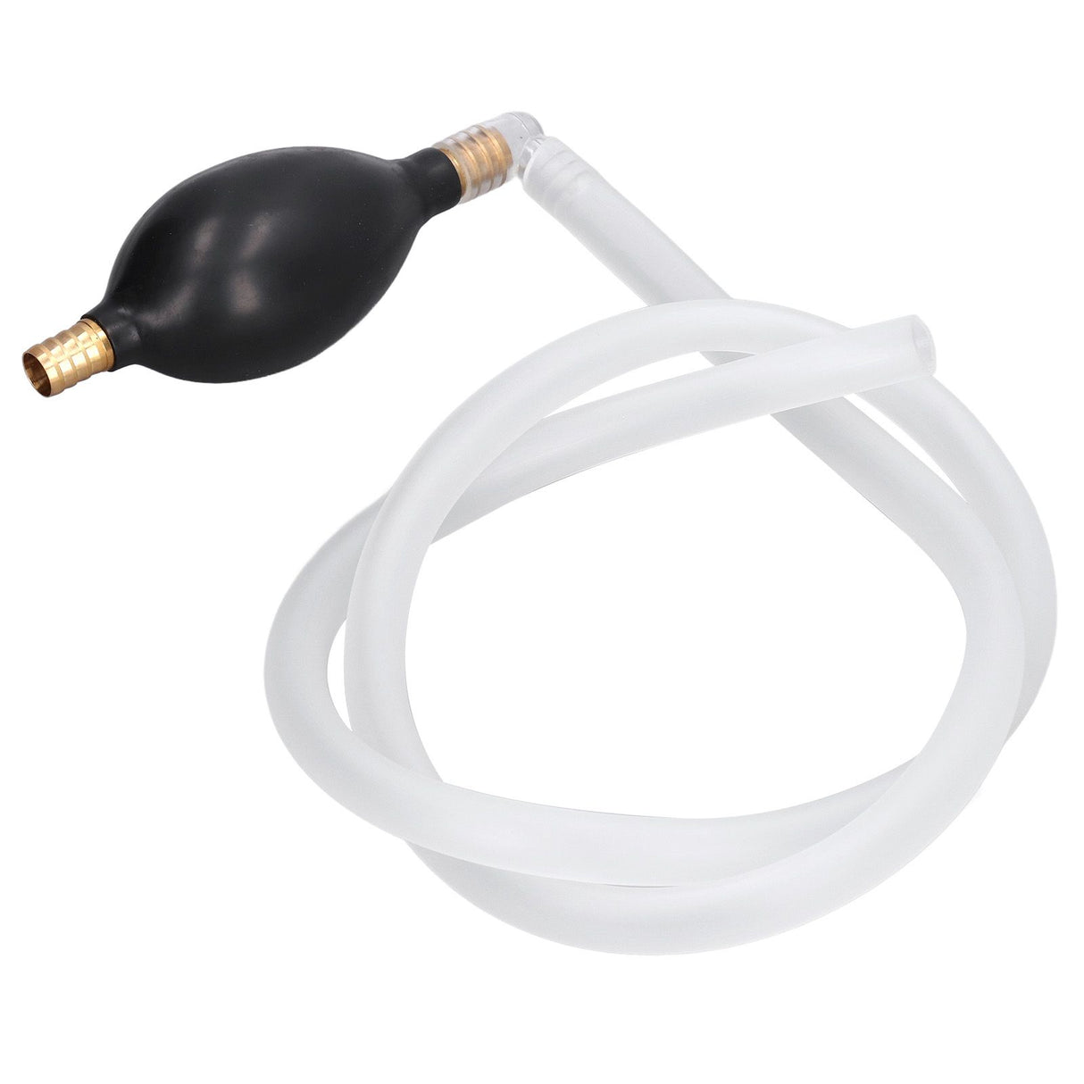 Tea Tray Drain Hand Suction Ball Pump Pipe Kit Copper Head Leakproof for 1.2cm Diameter Hose