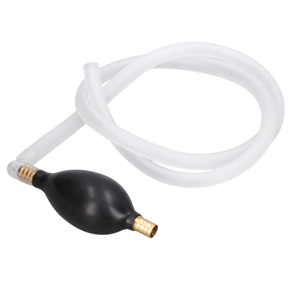 Tea Tray Drain Hand Suction Ball Pump Pipe Kit Copper Head Leakproof for 1.2cm Diameter Hose
