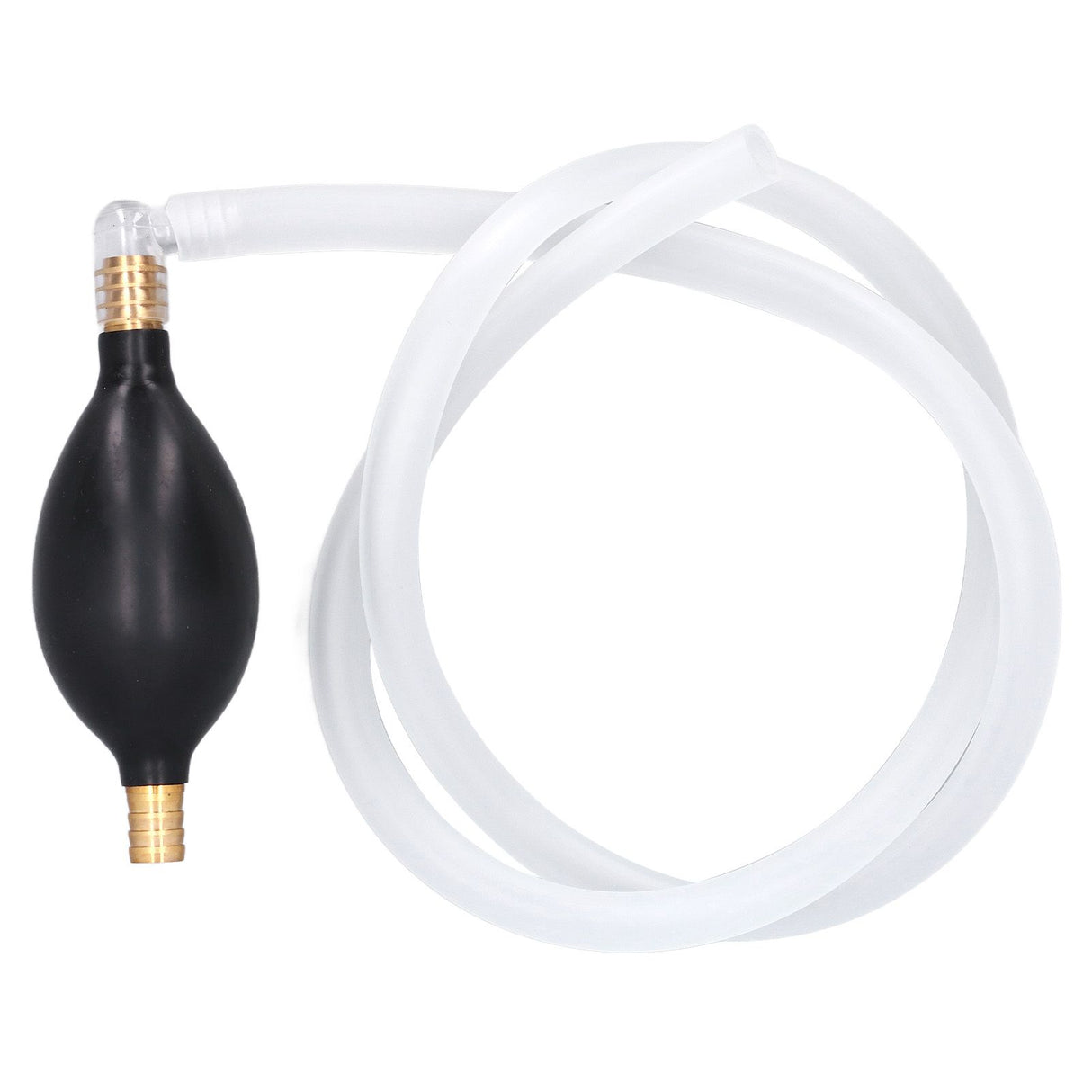 Tea Tray Drain Hand Suction Ball Pump Pipe Kit Copper Head Leakproof for 1.2cm Diameter Hose