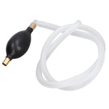 Tea Tray Drain Hand Suction Ball Pump Pipe Kit Copper Head Leakproof for 1.2cm Diameter Hose