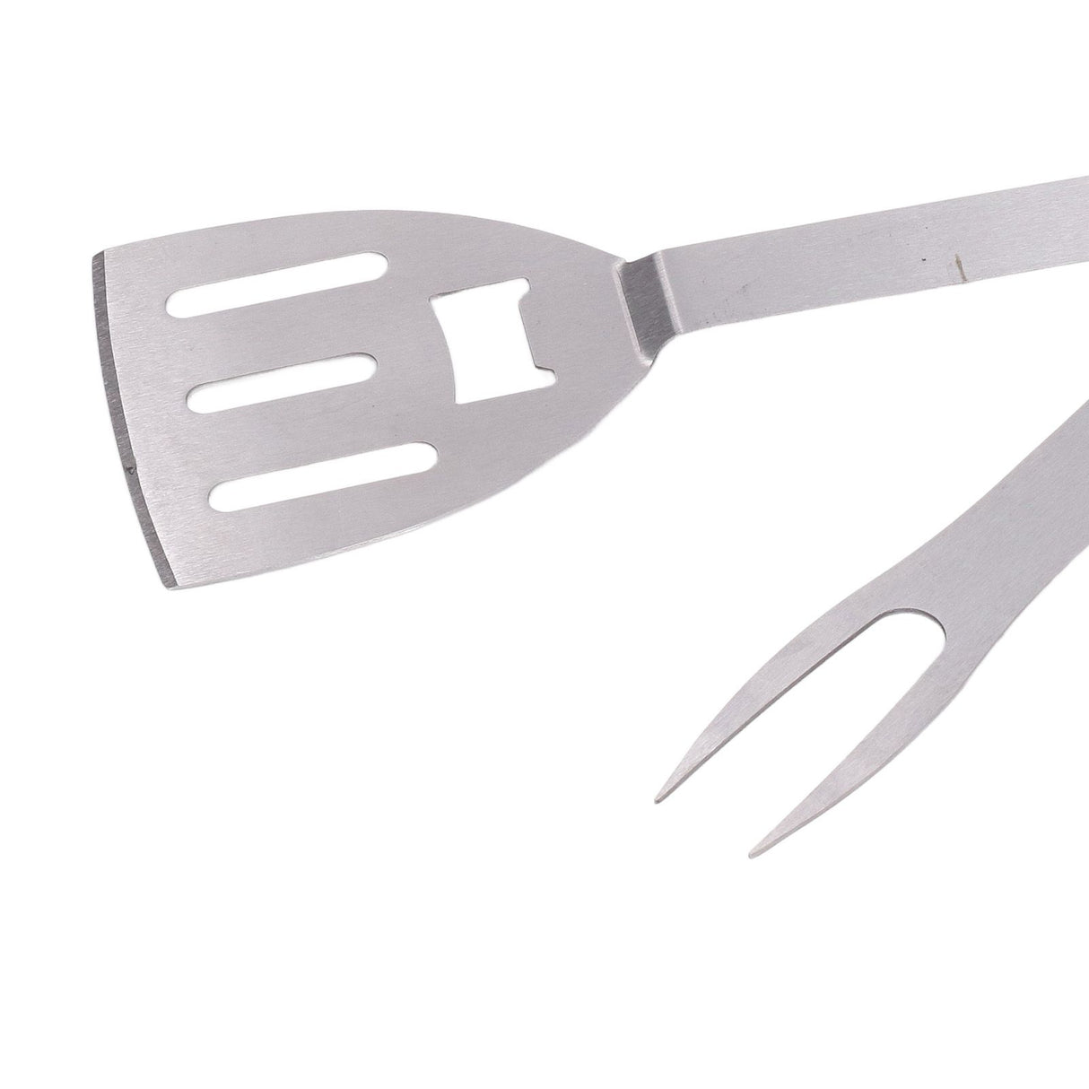 BBQ Tool Set 5 in 1 Multifunction Foldable Portable Spatula Brush Fork Bottle Opener Stainless Steel Grill Combo Set