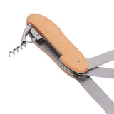 BBQ Tool Set 5 in 1 Multifunction Foldable Portable Spatula Brush Fork Bottle Opener Stainless Steel Grill Combo Set - Extra Image