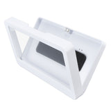 Bathroom Mobile Phone Shell Waterproof Anti Fog Touchable Screen Shower Phone Holder for KitchenWhite - Top-Down View