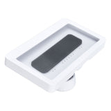 Bathroom Mobile Phone Shell Waterproof Anti Fog Touchable Screen Shower Phone Holder for KitchenWhite - Low Angle