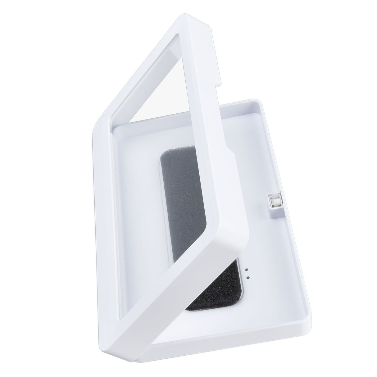 Bathroom Mobile Phone Shell Waterproof Anti Fog Touchable Screen Shower Phone Holder for KitchenWhite
