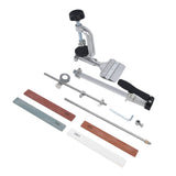 Knife Sharpener Kit Stainless Steel Knife Grinding Machine Sharpening Stone System for Household