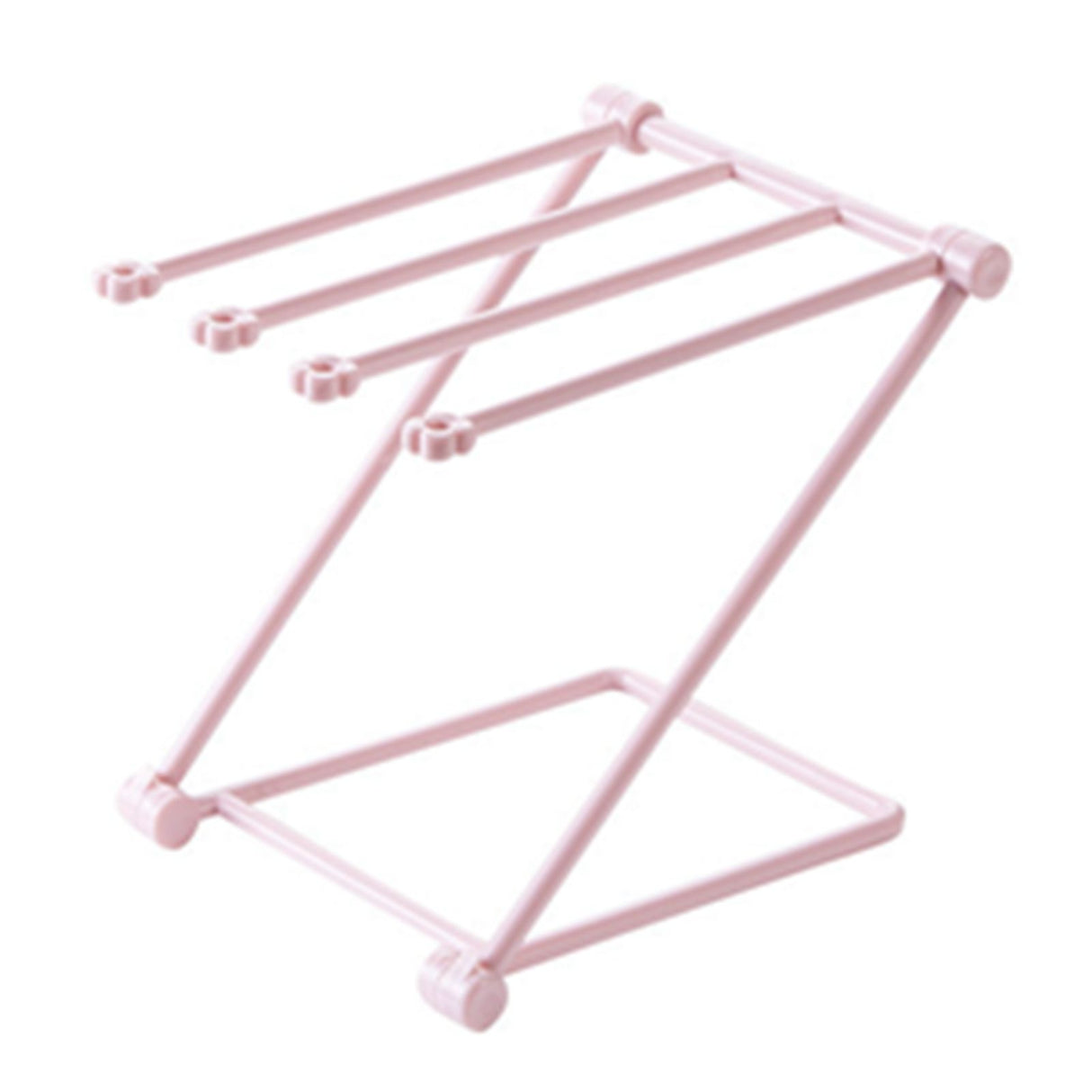 Washcloth Holder Foldable Hand Towel Holder Vertical Dish Cloth Storage Rack for KitchenGray