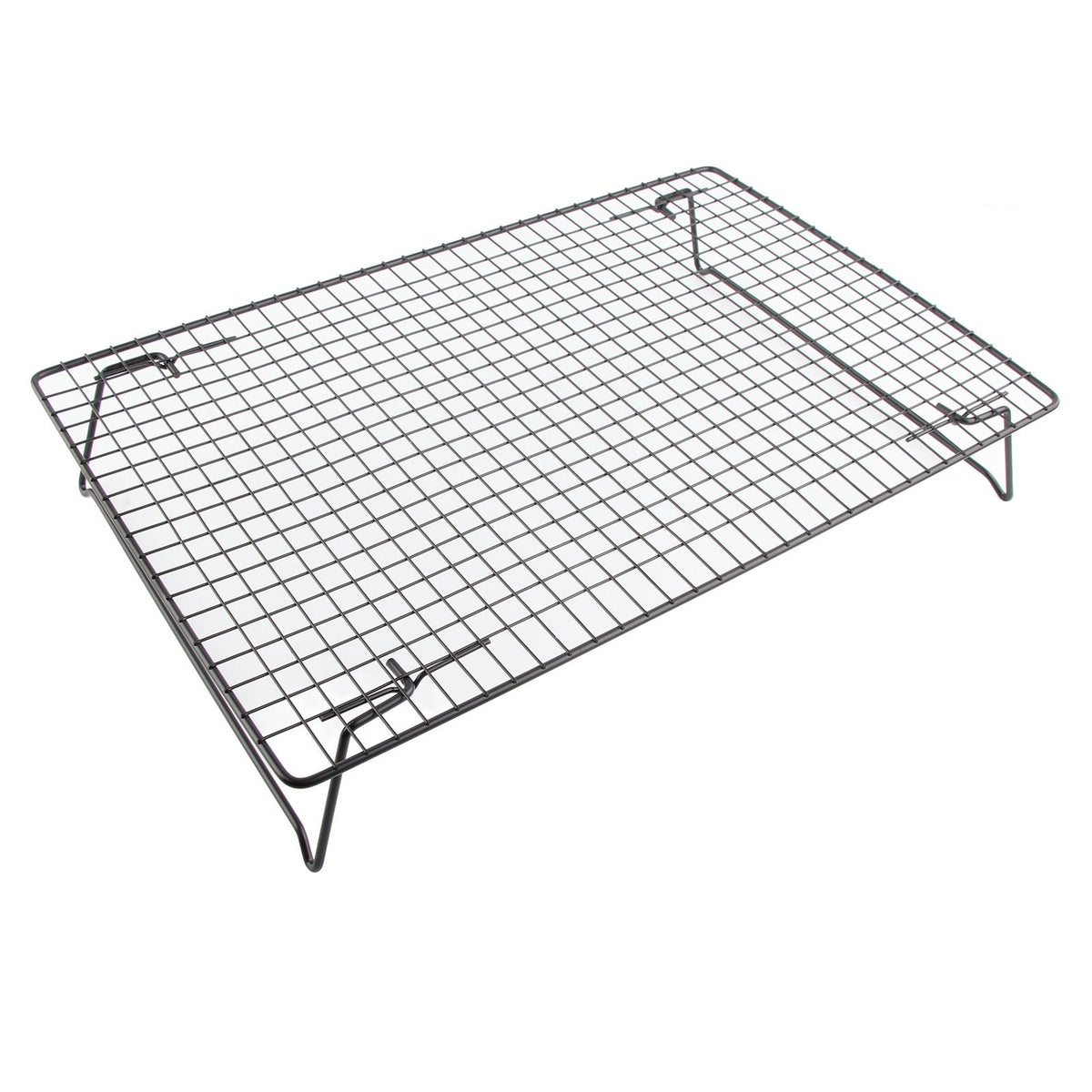 Cooling Rack Iron Bread Cookie Cake Cooling Net Oven Accessories for Dessert Coffee Shop Bakery Black