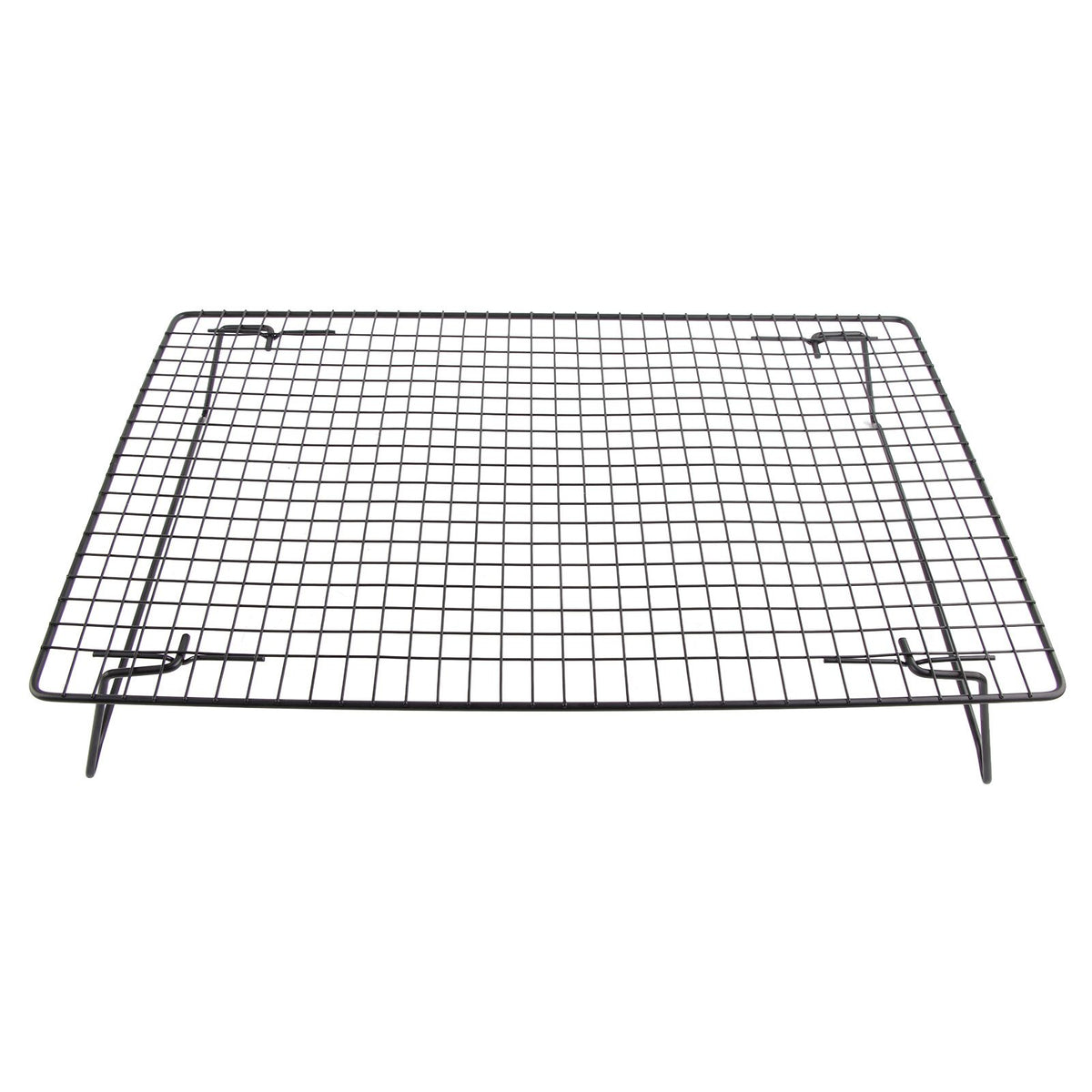 Cooling Rack Iron Bread Cookie Cake Cooling Net Oven Accessories for Dessert Coffee Shop Bakery Black