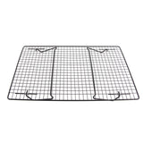 Cooling Rack Iron Bread Cookie Cake Cooling Net Oven Accessories for Dessert Coffee Shop Bakery Black