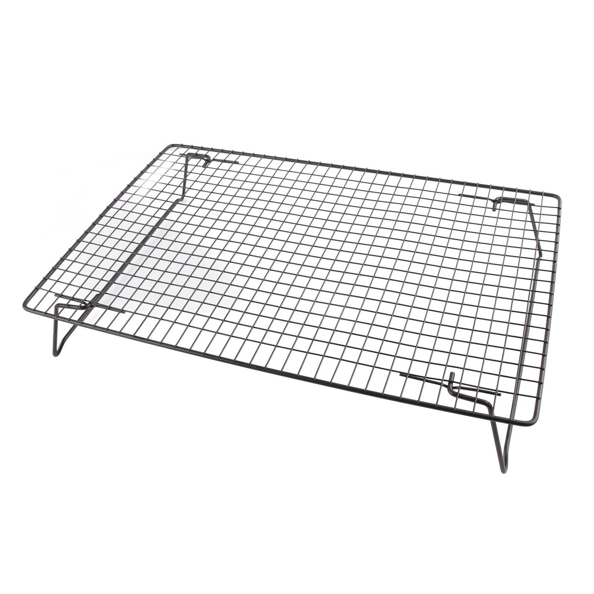 Cooling Rack Iron Bread Cookie Cake Cooling Net Oven Accessories for Dessert Coffee Shop Bakery Black